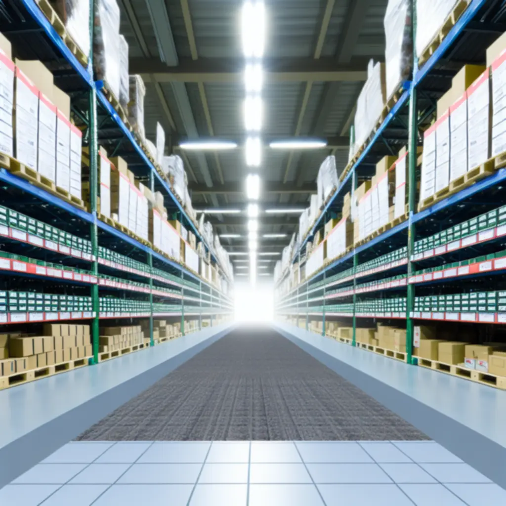 Rendezett játékgép-alkatrész raktár polcrendszerei